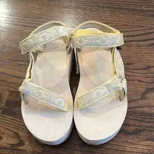 Teva Shoes Yellow Platform Teva Poshmark